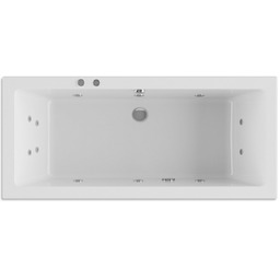 Riho Lusso 160x70cm wanna prostokątna z hydromasażem Pneumatic
