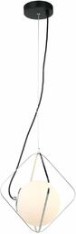 LAMPA wisząca CANTO PEN-5696-1-BKCR Italux szklana OPRAWA kula