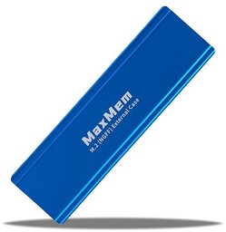 Dysk przenośny SSD M.2 USB-C 512GB MaxMem Blue