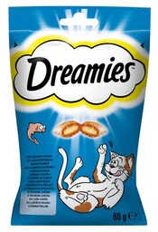 DREAMIES Przysmak dla kota Łosoś 60 g