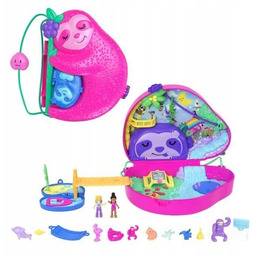 Polly Pocket. Kompaktowa Torebka Rodzina Leniwców