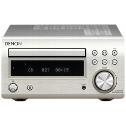 Amplituner Stereo Denon RCD-M41 Dab+ Srebrny Bluetooth CD