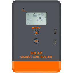Solarny regulator ładowania PowMr POW-Keeper1240 MPPT 40A 12/24/V