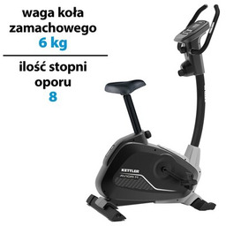KETTLER Rower magnetyczny Axos Avior M Czarny