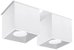 Plafon QUAD 2 biały SL.0065 - Sollux Sprawdź