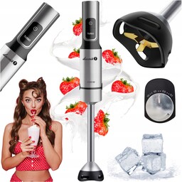 Blender Ręczny Wielofunkcyjny Mikser Kuchenny Rozdrabniacz 1500W Łucznik