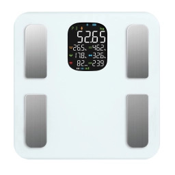 OROMED ORO-Bluetooth H Smart Biały Waga łazienkowa