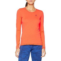 Salomon AGILE T-shirt z długim rękawem - ognisty