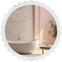 Tutumi LUSTRO ŚCIENNE LED KRYSZTAŁOWE 60cm YH-3564
