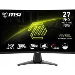 Msi Mag Monitor gamingowy 27C6F 27" Fhd zakrzywiony