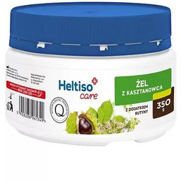 Heltiso Care Żel z kasztanowca z dodatkiem rutyny,