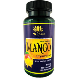 Yucca Mango Afrykańskie 520Mg Suplement diety, 100 kaps.