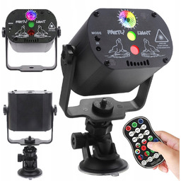 Projektor Dyskotekowy Kolorofon Led Lampa Disco Rgb Pilot