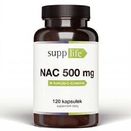 Supplife - NAC 500 mg N-Acetylo-L-Cysteina - 120