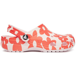 Klapki Crocs Classic Pop Petals Clog 214090 Różowy