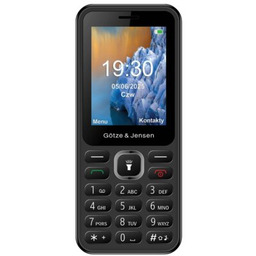 GÖTZE & JENSEN Telefon GFE101 Czarny