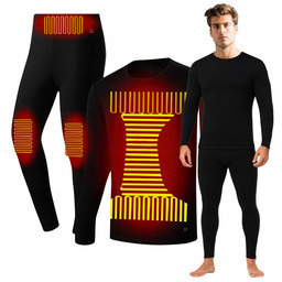 Bielizna Termoaktywna Podgrzewana Usb Elektryczna Ogrzewana Komplet L