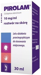 Pirolam 10 mg/ml Roztwór na skórę, 30 ml