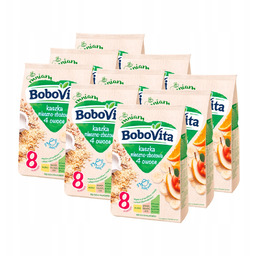 BoboVita Kaszka mleczno-zbożowa 4 owoce po 8 miesiącu
