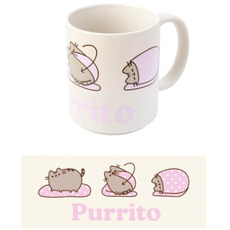 Kubek Pusheen 350ml Spokojne Purrito w Ceramicznej Odsłonie