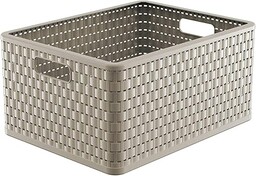 Rotho Country pudełko do przechowywania, 28 l, tworzywo