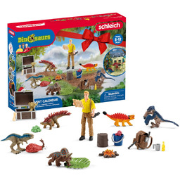 SCHLEICH KALENDARZ ADWENTOWY DINOSAURS