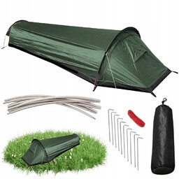 Namiot Jednoosobowy Lekki 1KG 1 Osobowy Turystyczny