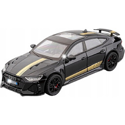 AUDI RS7 METALOWY MODEL SAMOCHODU SPOTOWEGO 1:32 DŹWIĘK