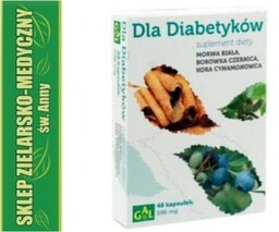 DLA DIABETYKÓW Morwa Biała - Borówka Czernica -