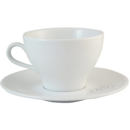 Filiżanka ze spodkiem do kawy lub herbaty -