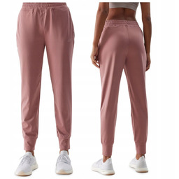 Spodnie treningowe dresowe damskie 4F szybkoschnące sportowe fitness