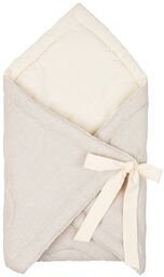 Lniany rożek muszla dla niemowlaka "Piasek"