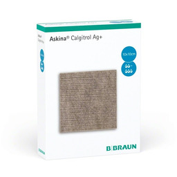 BBraun Askina Calgitrol Ag+ opatrunek 10x10 cm 1