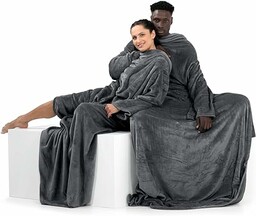 DecoKing koc z rękawami i kieszeniami 170 x