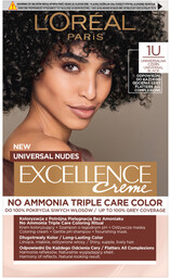 L''Oréal - EXCELLENCE Creme - 1U UNIVERSAL BLACK