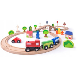 Woodyland Drew.kolejka Ósemka z pociąg.40el 30616. Woodyland