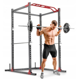 Wielofunkcyjna klatka treningowa power rack do ćwiczeń drążek