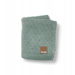 Elodie Details Kocyk Pointelle Pebble Green