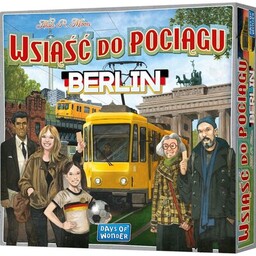 REBEL Gra planszowa Wsiąść do Pociągu Berlin 2013985