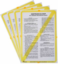 Instrukcje BHP dla wulkanizacji, serwisu ogumienia - 4