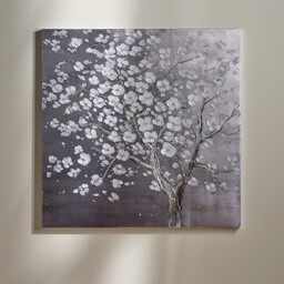 Ręcznie zdobiony obraz kwiat wiśni cherryblossom 100x100