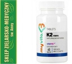 WITAMINA K2 60 Tabletek NATURALNA