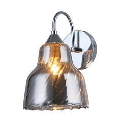 Italux Ścienna lampa szklana Slizza MBM2387/1 SG loftowa