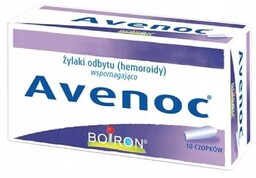 Avenoc czopki doodbytnicze, 10 czop.