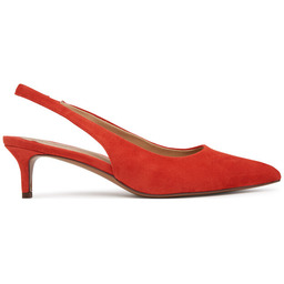 Czółenka LAUREN RALPH LAUREN 802959263005 Czerwony