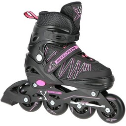 Rolki 2w1 Nils Extreme NH11912 (black/pink)