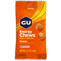 GU Energy Chews Strawberry - Pomarańcza