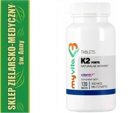 WITAMINA K2 120 Tabletek NATURALNA