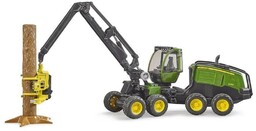 Bruder, Harwester John Deere 1270G z konarem drzewa,