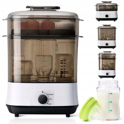 Sterylizator Parowy Z Suszarką Do Butelek Smoczków Szybki